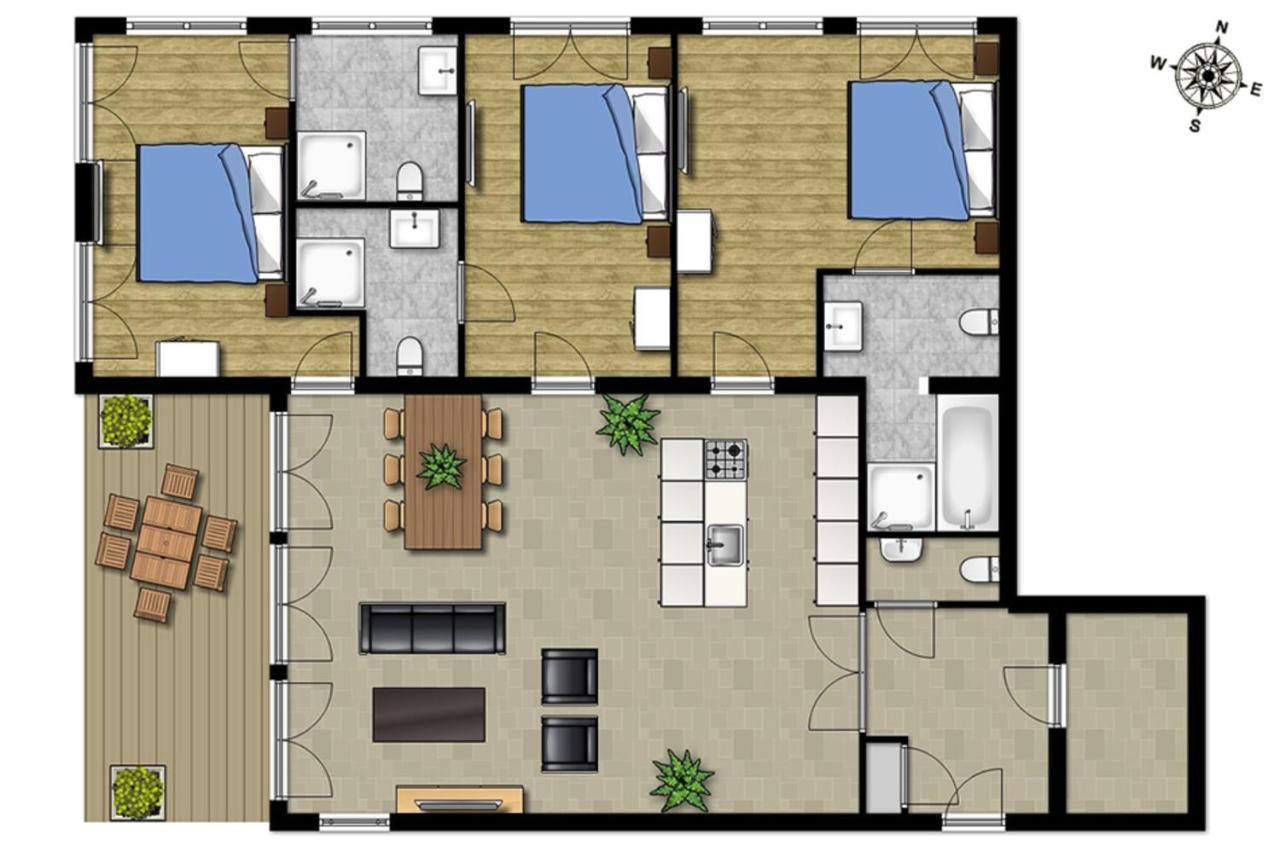 Dac50 Luxurious Apartment Domburg Zewnętrze zdjęcie